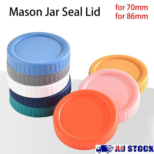 Wide Mouth Jar Kitchen Tool Mason Jar Lid Seal Bottle Cover 70mm 86mm Good Seal