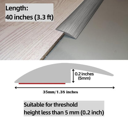 Self Adhesive Floor Transition Strip Carpet To Tile Edging Trim Strip  Doorway