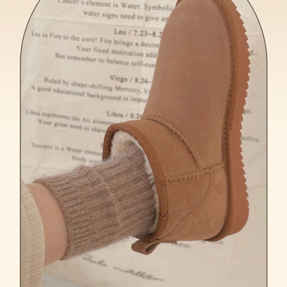 Cashmere Mid Tube Socks Thick Long Socks Winter Warm Velvet Socks  For Women
