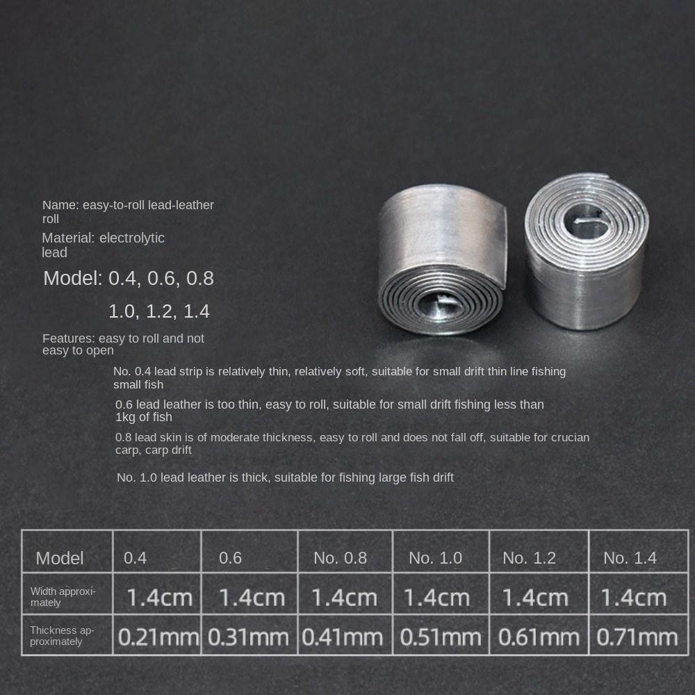 Uniform Thickness Lead Sheet Strip Drop Shot Weights Lead Sinker