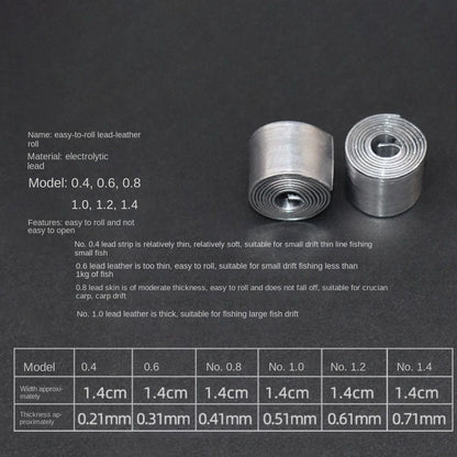 Uniform Thickness Lead Sheet Strip Drop Shot Weights Lead Sinker