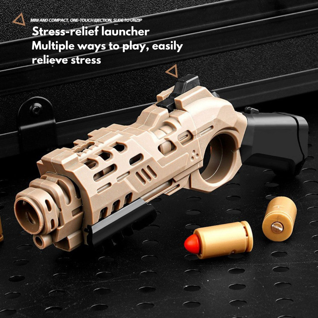 Fidget Toy gun Cool Shotgun Style EDC Slider Pop Gun Stress Relief Toy Gift