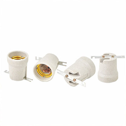 1pc Screw ES27 E27 Ceramic Porcelain Socket Bulb Holder for Heat Lamps Reptile