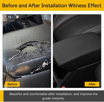 Car Center Console Lid Armrest Cover Custom Compatible with For 2019-2024 Subaru Forester