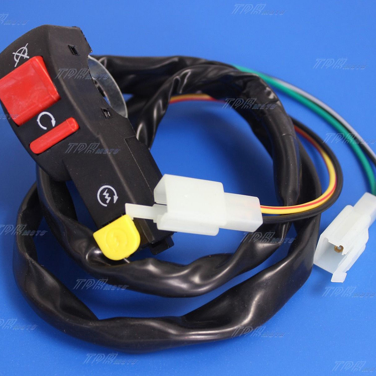 electric start starter stop on off kill switch motorcycle dirt pit atv quad bike