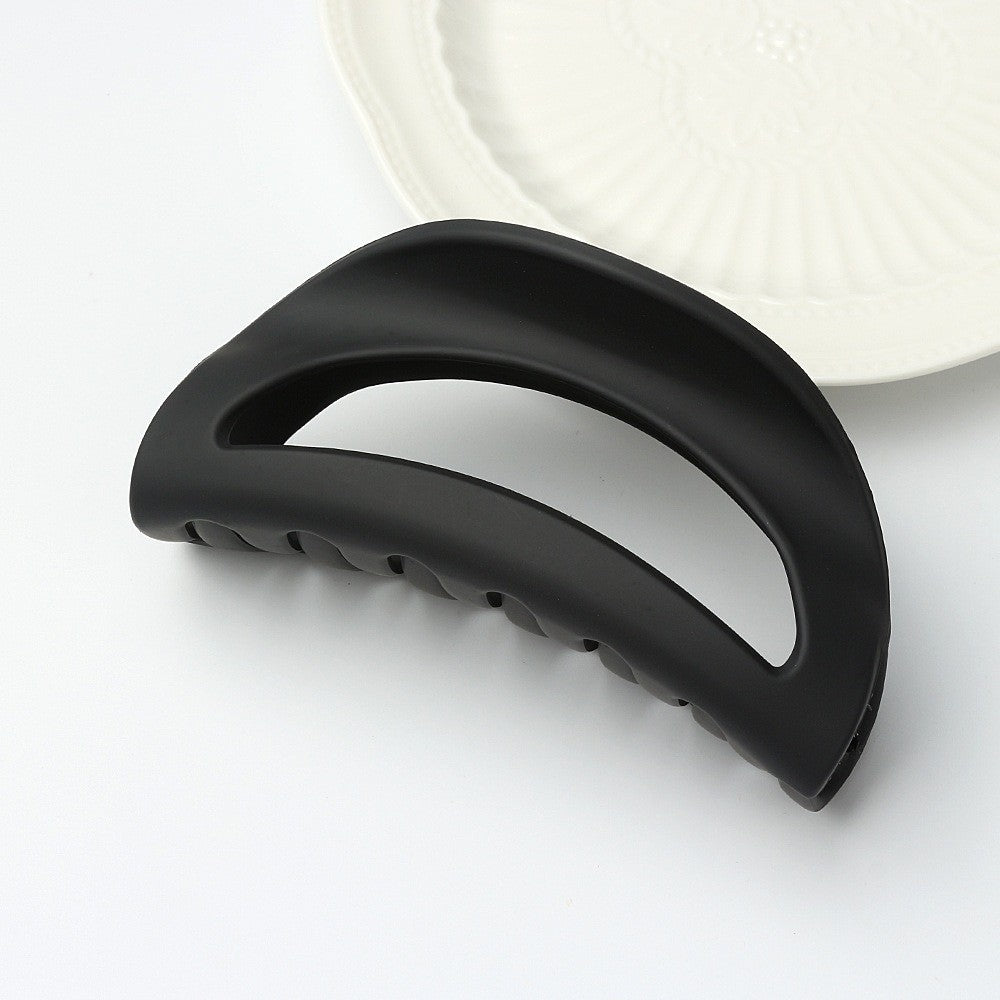 Soft Silicone Hair Clip Matte Hair Barrettes Safe Hair Claw  Hair Accessories