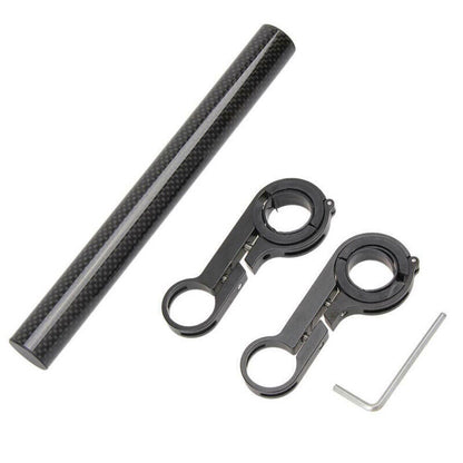 Double Mountain Bike Handlebar Extender Extension Bicycle Mount Bracket HolderAU