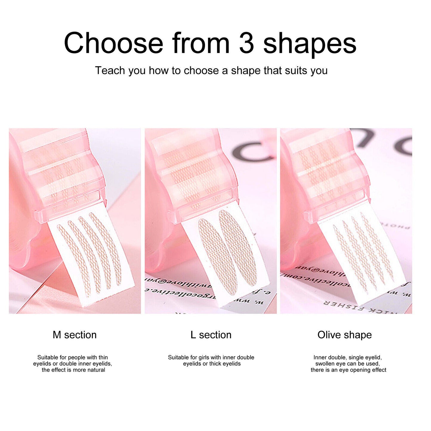 Double Eyelid Tape Adhesive Lace Invisible Narrow Stickers Eye Lift Makeup