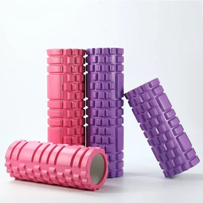 Yoga Physio Foam Roller Pilates Back Pain Relief Deep Tissue Muscle Massage Tool