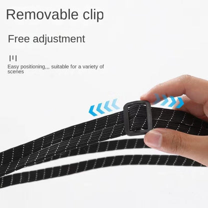 Retractable Motorcycle Luggage Strap Universal Elastic Rope