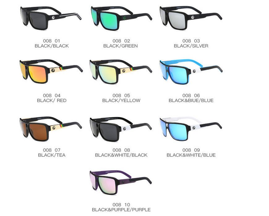 DUBERY Sunglasses Polarized UV400 Driving Sport Outdoor Fishing Mens Eyewear AU