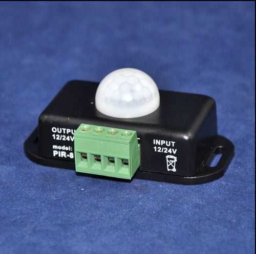 DC 12V-24V 8m Automatic Infrared PIR Motion Sensor Timer Switch For LED light