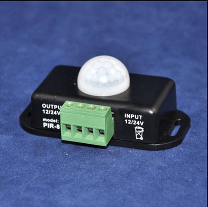 DC 12V-24V 8m Automatic Infrared PIR Motion Sensor Timer Switch For LED light
