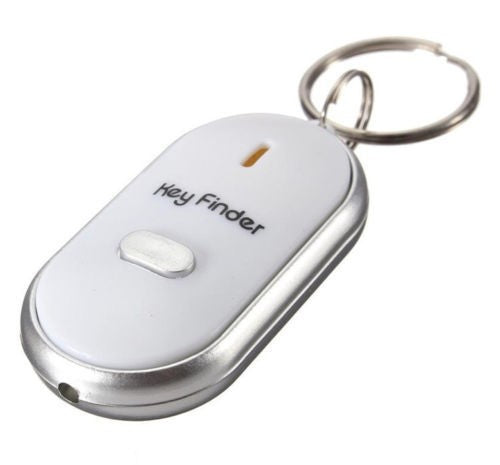 Key Finder Keychain LED Flash Beep Sound Control Locator Whistle Remote AU New