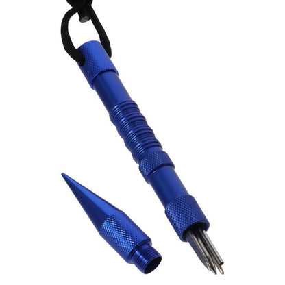 Aluminum Alloy Paracord Fid Set Stainless Steel Marlinspike Set  Leather Tools