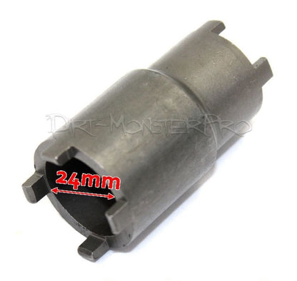 20mm 24mm Clutch Tool Lock Nut Spanner Wrench Compatible with Honda 07716-0020100 CRF XR CT