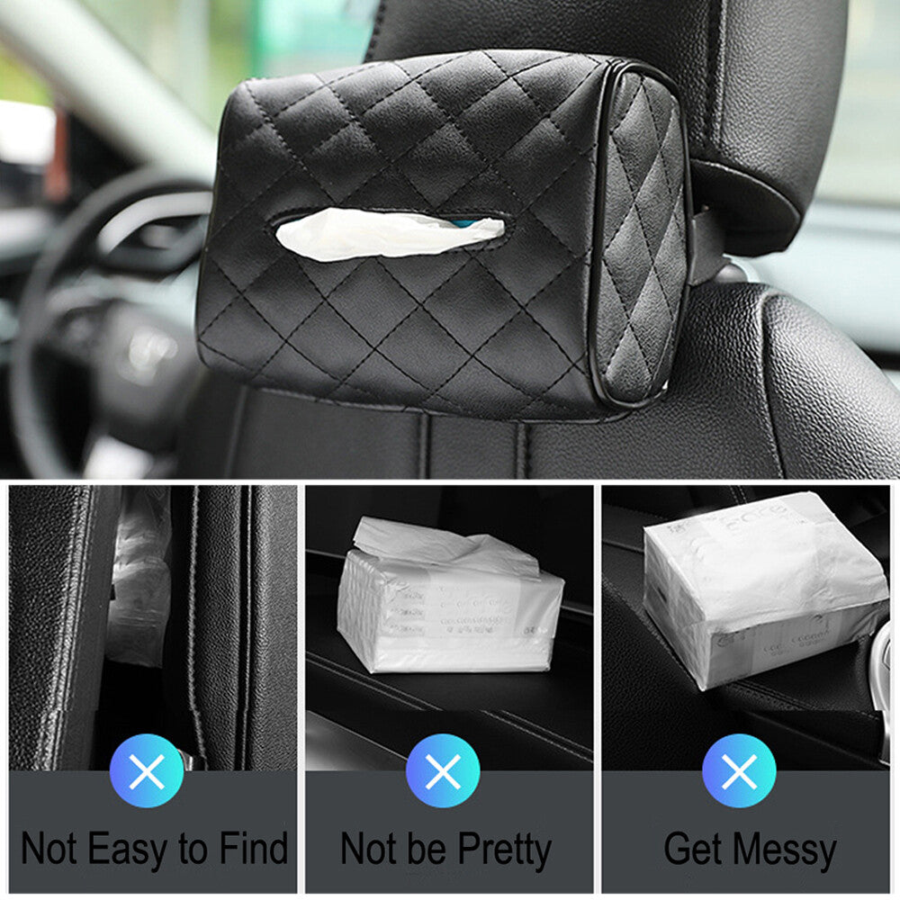 Universal Car Tissue Box for Home Table Car Storage Organiser Napkin Case Holder