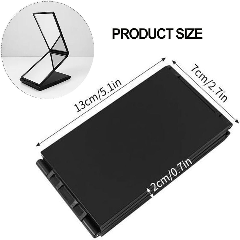 360-Degree Viewing Angle Multi Angle Folding Mirror  for Self Haircutting