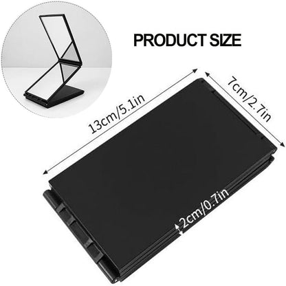 360-Degree Viewing Angle Multi Angle Folding Mirror  for Self Haircutting