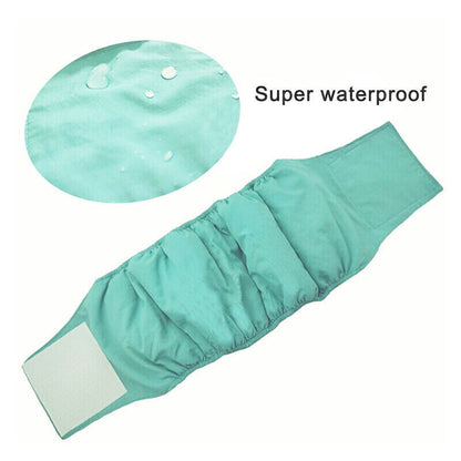 XS-XL Male Dog Puppy Nappy Diaper Belly Wrap Band Sanitary Pants  Underpants  AU