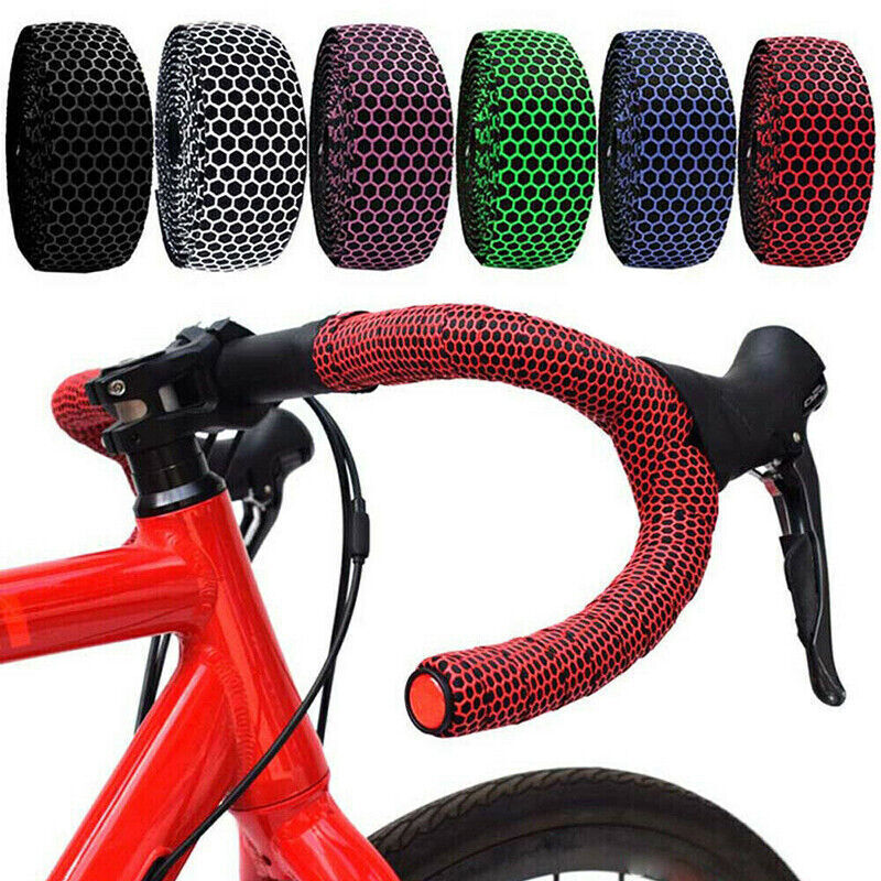 2xThick Bicycle Handlebar Tape Bar Drop Wrap MTB Road Bike Anti-Slip Punch AU