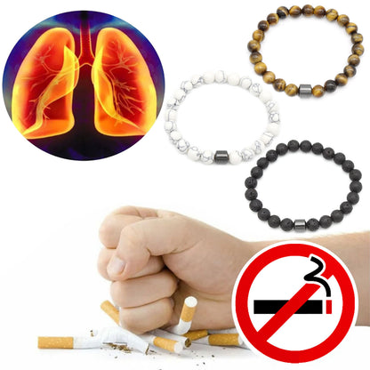 Smoking Cessation Bracelet Anti Anxiety Bracelet for Women Men Therapy Bracelet