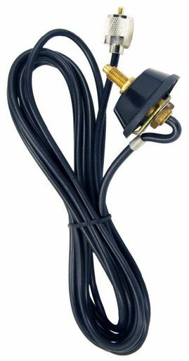 Quality Benelec UHF CB Radio Antenna Base 3.6M Cable Lead 5/16” Male Stud PL259