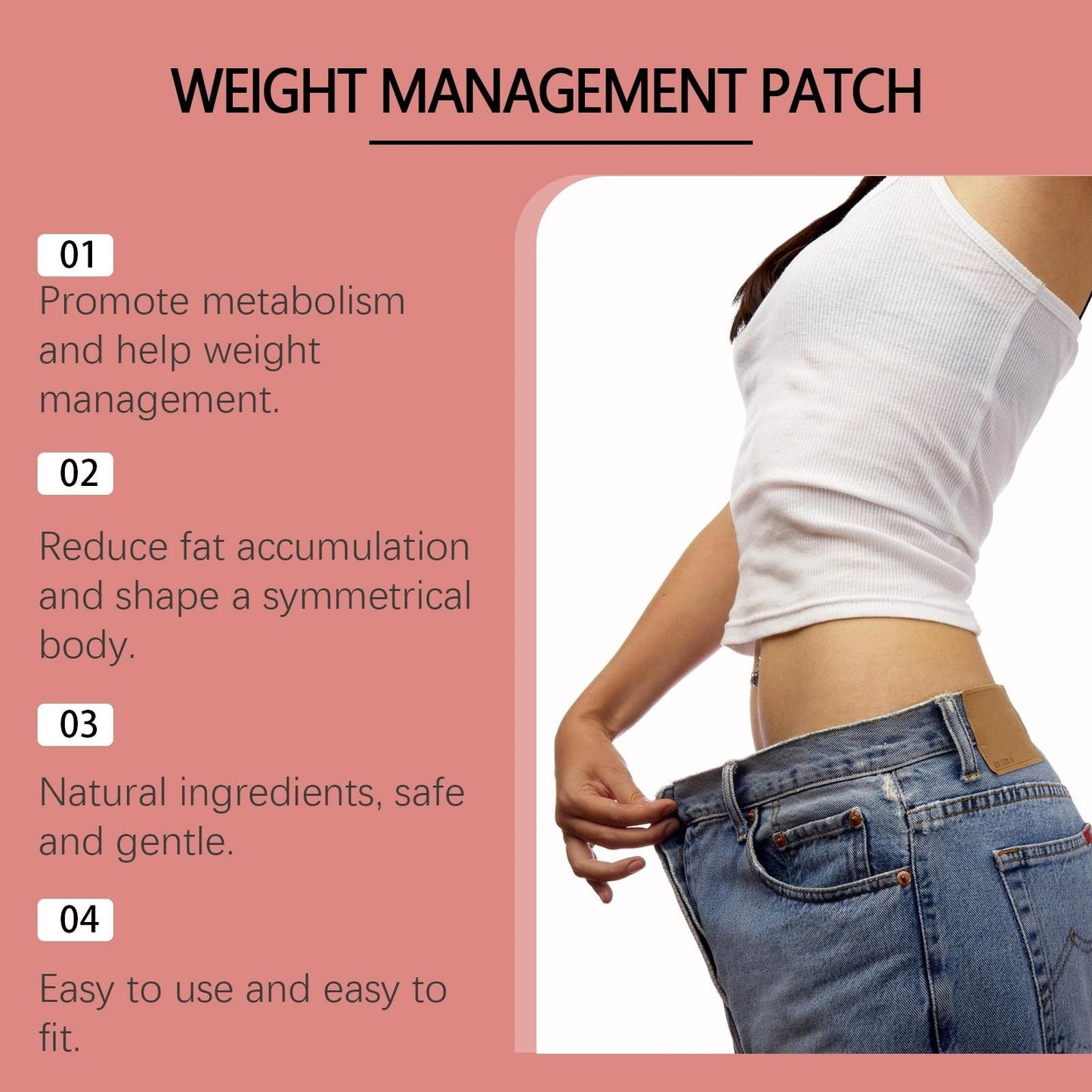 30-120PCS Weight-loss Patches Slimming Patches Weight Management Tools
