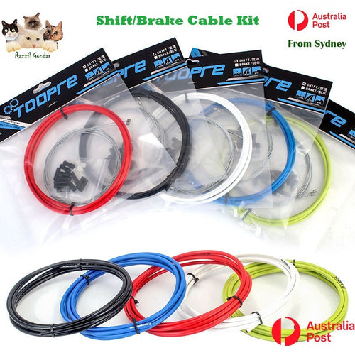 Universal Road MTB Shift & Brake Cable Housing Kit Outdoor Front Rear Wire Gear