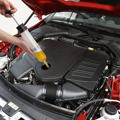 Auto Oil Change Syringe With Hose Manual Fuel Suction & Filler Fluid Oil Change