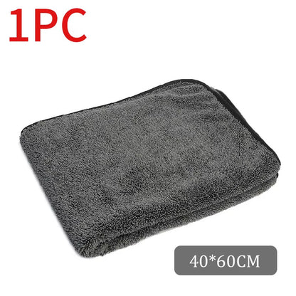 SEAMETAL 600GSM Premium Towels Car Care Wash Towel Ultra-Absorbent Drying Cloth