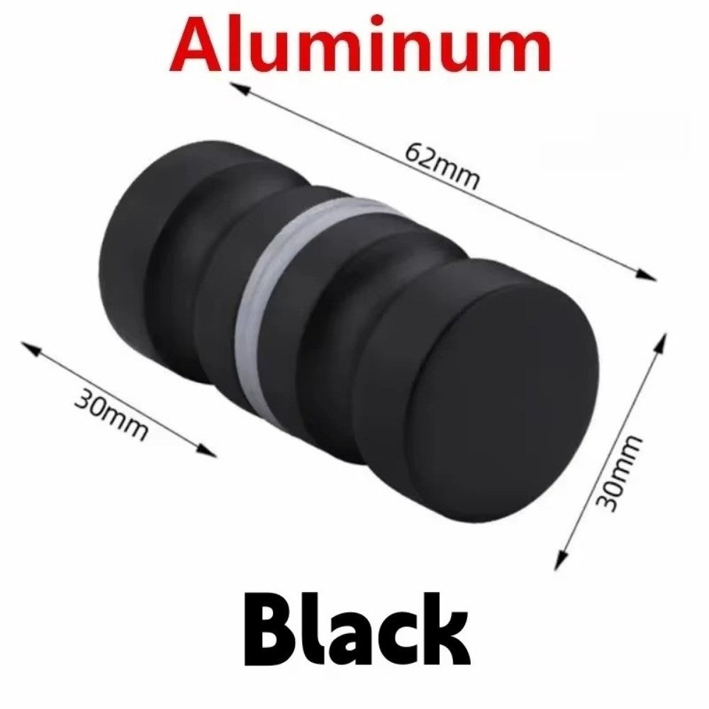 Aluminum Shower Glass Door Handle Sliding Shower Doors Knob  Bathroom Hardware