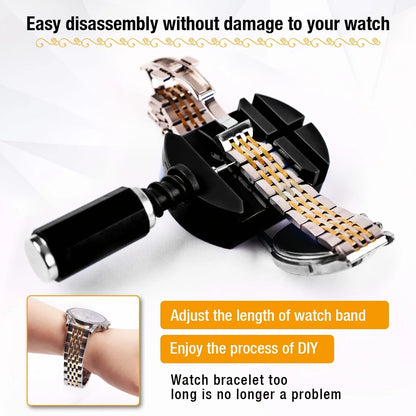 Watch Link Removal Tool Kit Watch Band Tool Strap Chain Pin Remover Repair Tool