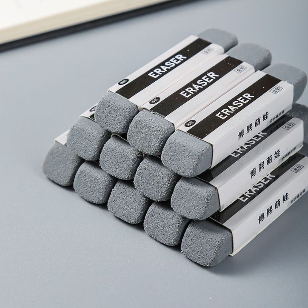 5PCS Dual-use Frosted Eraser Matte Pen Eraser  Ballpoint Pen Ink
