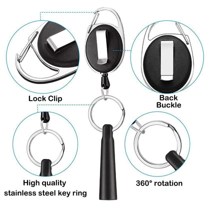 Retractable Pull Pen Holder Zinc Alloy Pencil Holder  Carpenters