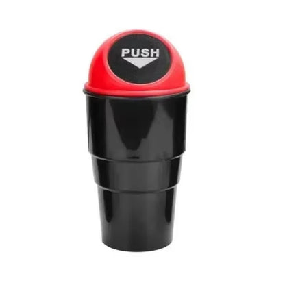Car Trash Garbage Can Auto Trash Dust Case Holder Bin Box Car-styling Yellow Red