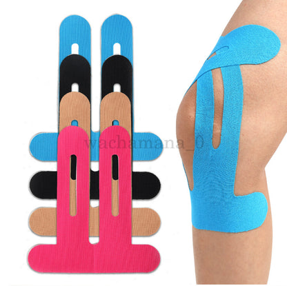 UP 20PCS Precut Kinesiology Tape Breathable Sports Tapes for Knee Pain Relief //