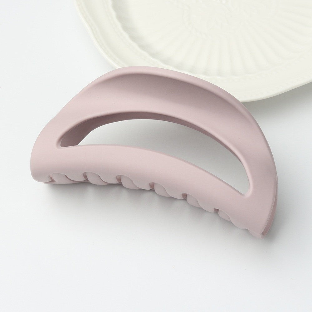 Soft Silicone Hair Clip Matte Hair Barrettes Safe Hair Claw  Hair Accessories
