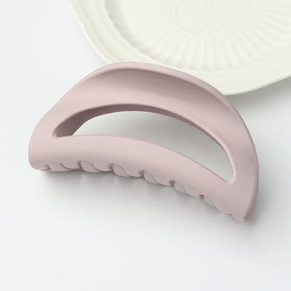 Soft Silicone Hair Clip Matte Hair Barrettes Safe Hair Claw  Hair Accessories