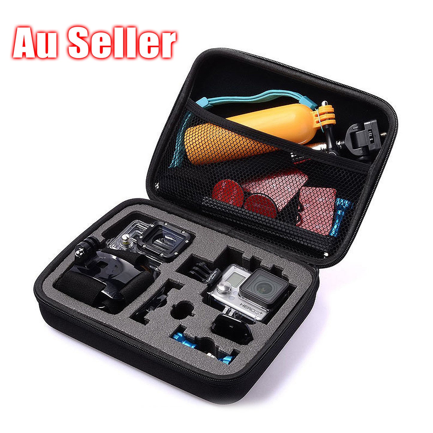 Medium Travel Storage Carry Hard Bag Case Compatible with GoPro HERO 11 10 9 8 7 6 5 Camera