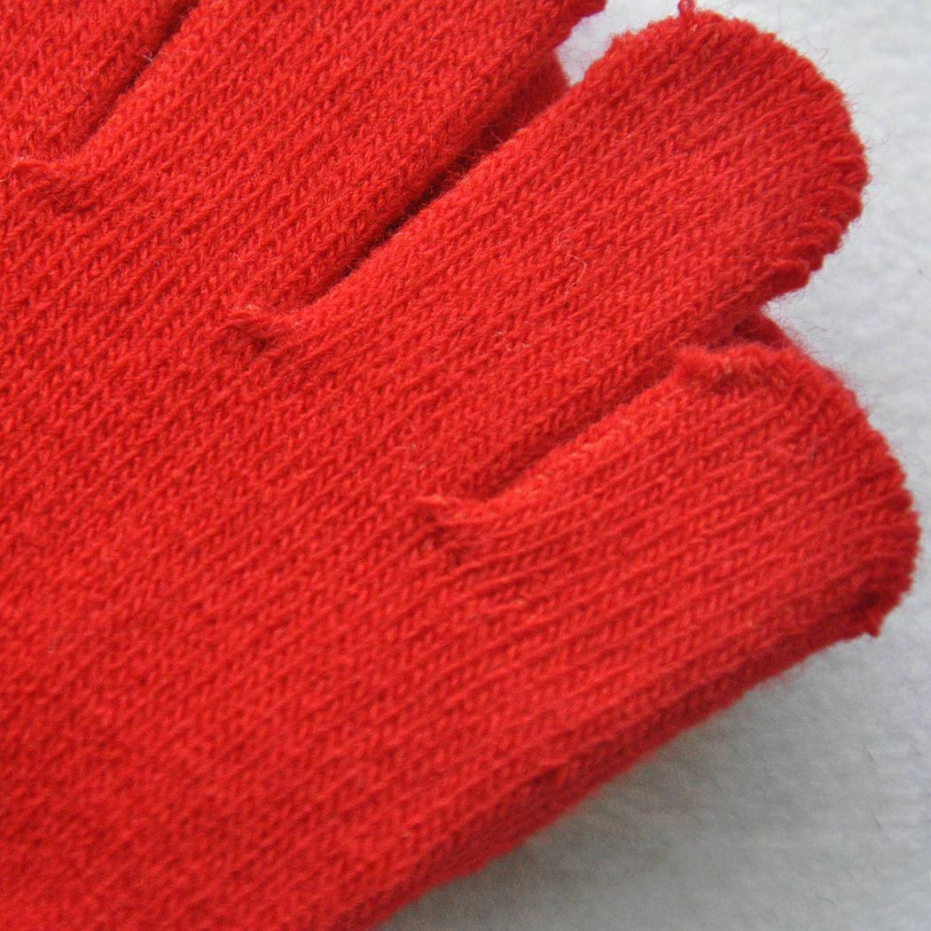 Winter Warm Children Gloves Solid Kids Mittens Gloves Knitted Children Glove