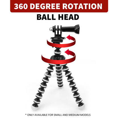 Flexible Octopus Tripod Stand Gorilla Pod For Universal Phone GoPro Camera DSLR