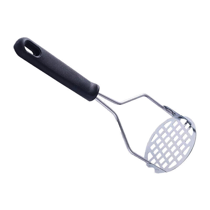Kitchen Potato Masher Stainless Steel Vegetable Fruit Potatoe Press Crusher AU