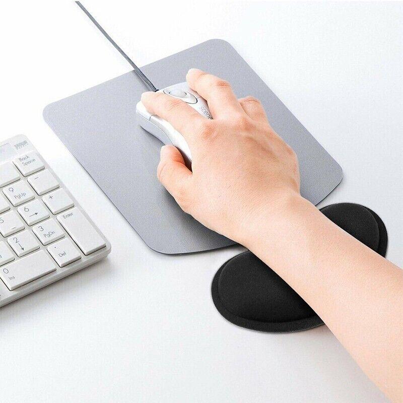 Keyboard Wrist Rest Pad and Mouse Gel Wrist Rest Support Cushion w/ Memory Foam