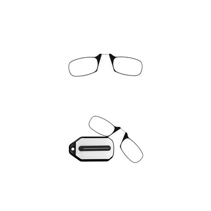 Thin Easy Carry Ultra Nose Clip Optics Presbyopic Ultralight Reading Glasses AU