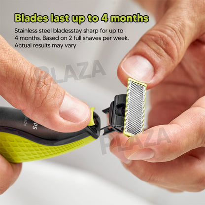 Pro Shaver Replacement Blade OneBlade Razor Shaver Compatible with Philips QP2520 6510 6520