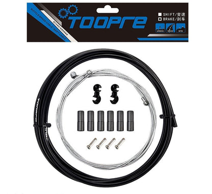 Universal Road MTB Shift & Brake Cable Housing Kit Outdoor Front Rear Wire Gear