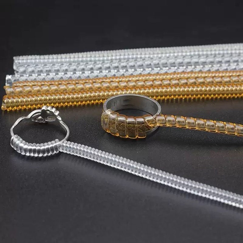 1pc Ring Size Adjuster Tightener Reducer Invisible Spiral Jewellery Resizer Tool