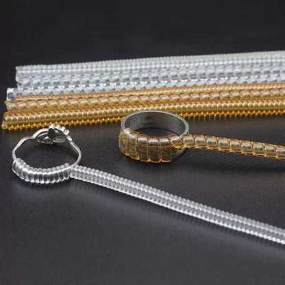 1pc Ring Size Adjuster Tightener Reducer Invisible Spiral Jewellery Resizer Tool