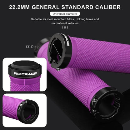 Anti Slip Lock On Bike Handlebar Handle Hand Grips BMX MTB Mountain Bicycle
